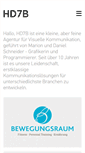 Mobile Screenshot of hd7b.de